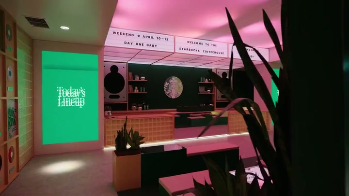 Starbucks Coachella for OBE / Starbucks